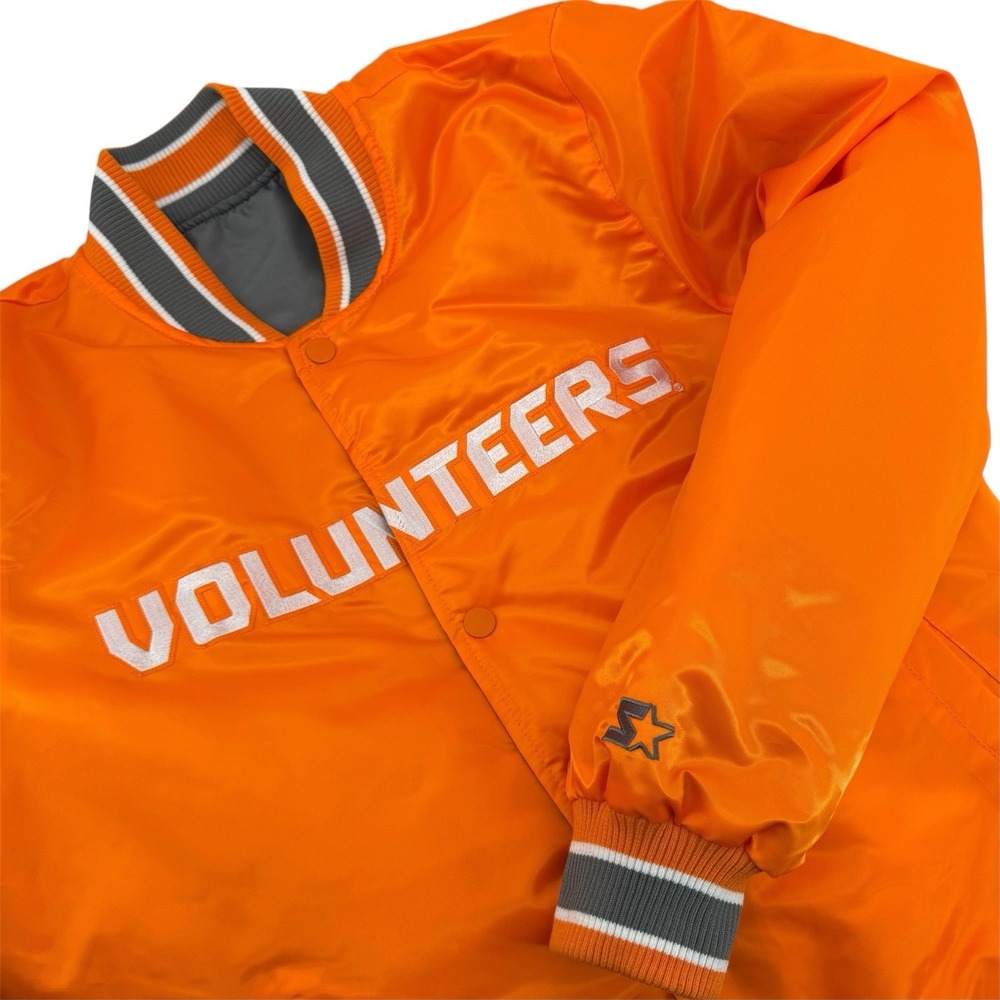 Vintage Reversible Starter‎ Tennessee Volunteers Bomber Jacket Adult Large READ